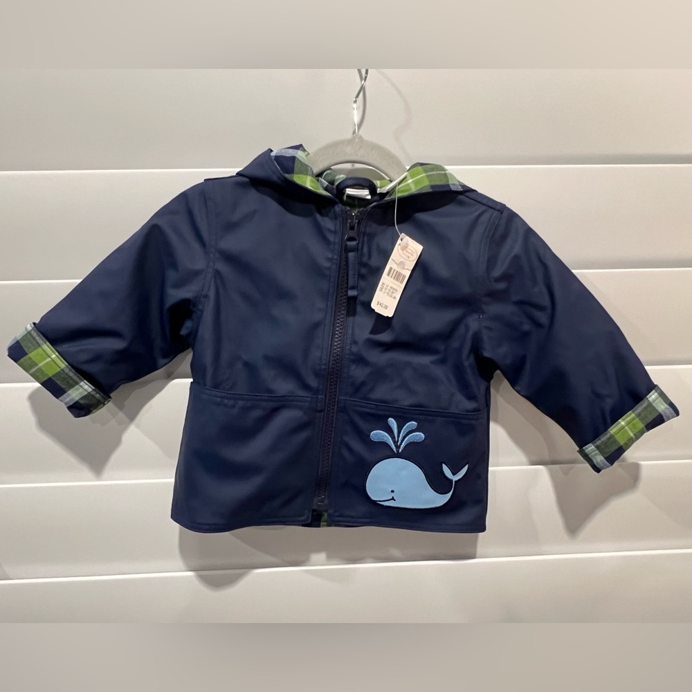 Toddler Talbots Rain Jacket sz 12mo NWT